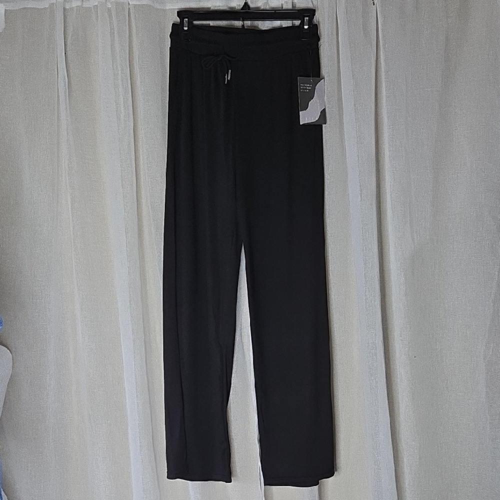 Elegant Black Wide Leg Pants